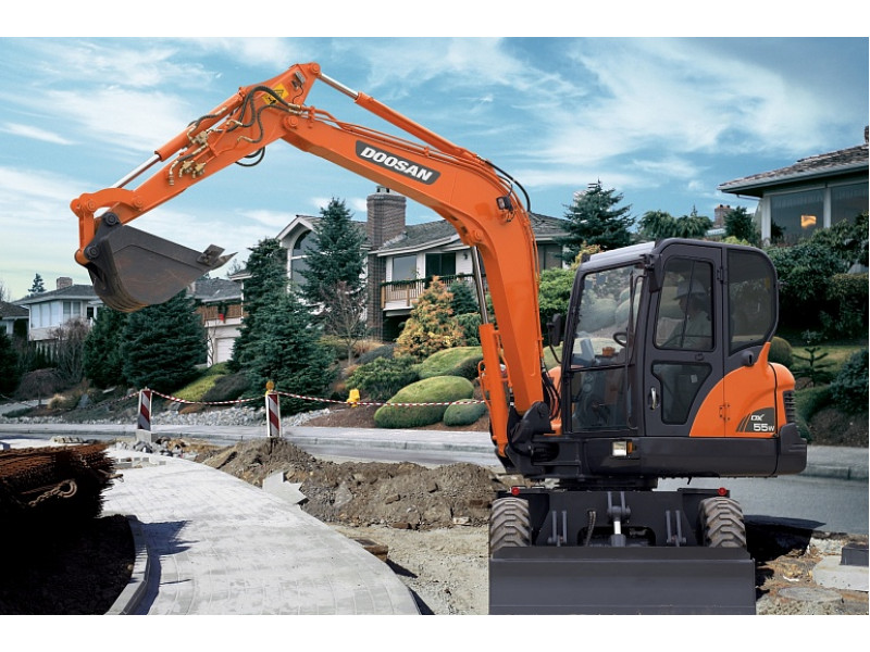 Экскаватор DX55W